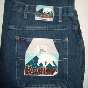 Carpenter Denim Blue Jeans 42" X 32" Kodiak Relax